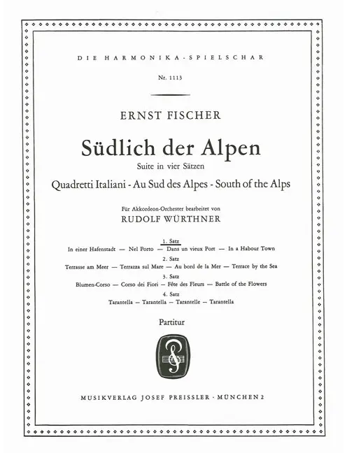 Südlich der Alpen 1.Satz